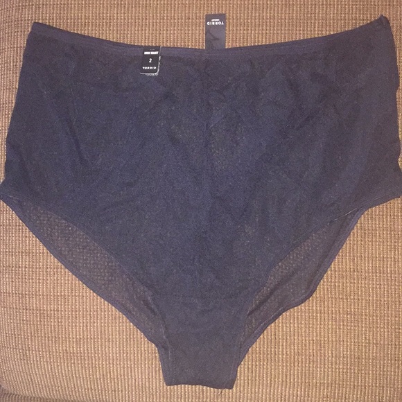 Torrid Strappy Mesh High Waist Panty - Picture 3 of 5